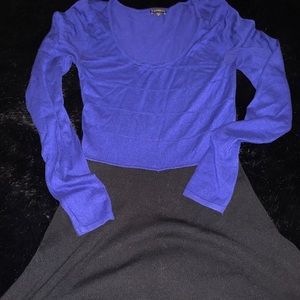 Two Toned Sweater Dress!